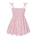 Kids Girl Sleeveless Floral Sling Summer Dresses childrensterritory