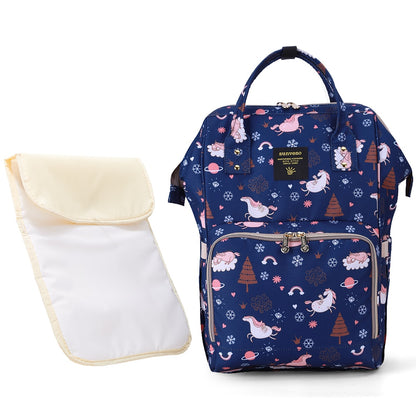 Designer Large Capacity Baby Nappy Bag /Travel Backpack childrensterritory