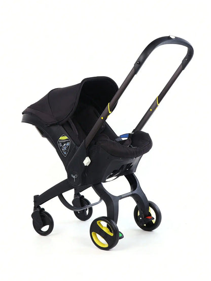 Lightweight and Foldable 4-in-1 Baby Stroller, Car Seat Compatible childrensterritory