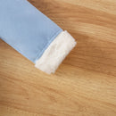 Girls' Furry Collar Ribbon Design Winter Dresses childrensterritory