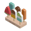 Kids Wooden Ice Cream Counter Playset childrensterritory