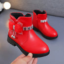 Princess Girls Mid Length Boots With Designer Bows childrensterritory
