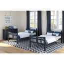 Convertible Twin-over-Twin Bunk Bed for Home childrensterritory