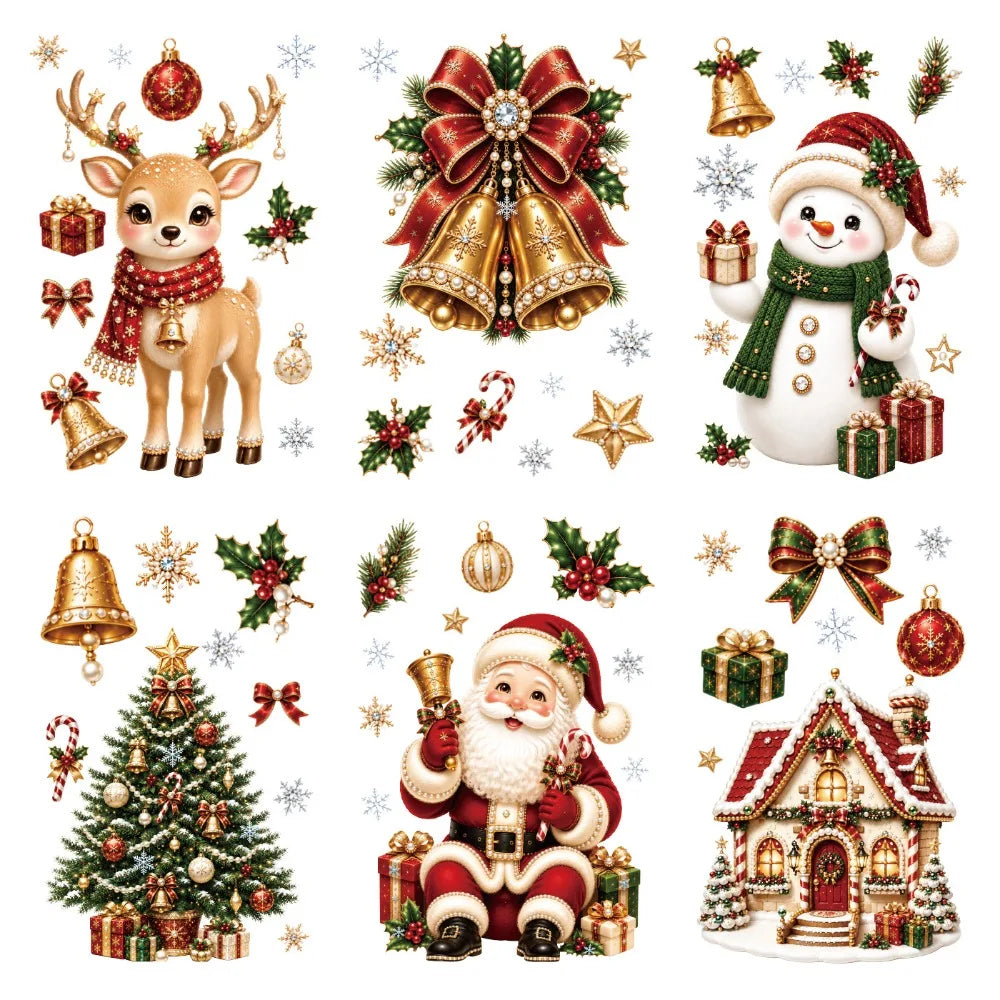 Kids Room Wall Decals for Christmas and New Year Decor