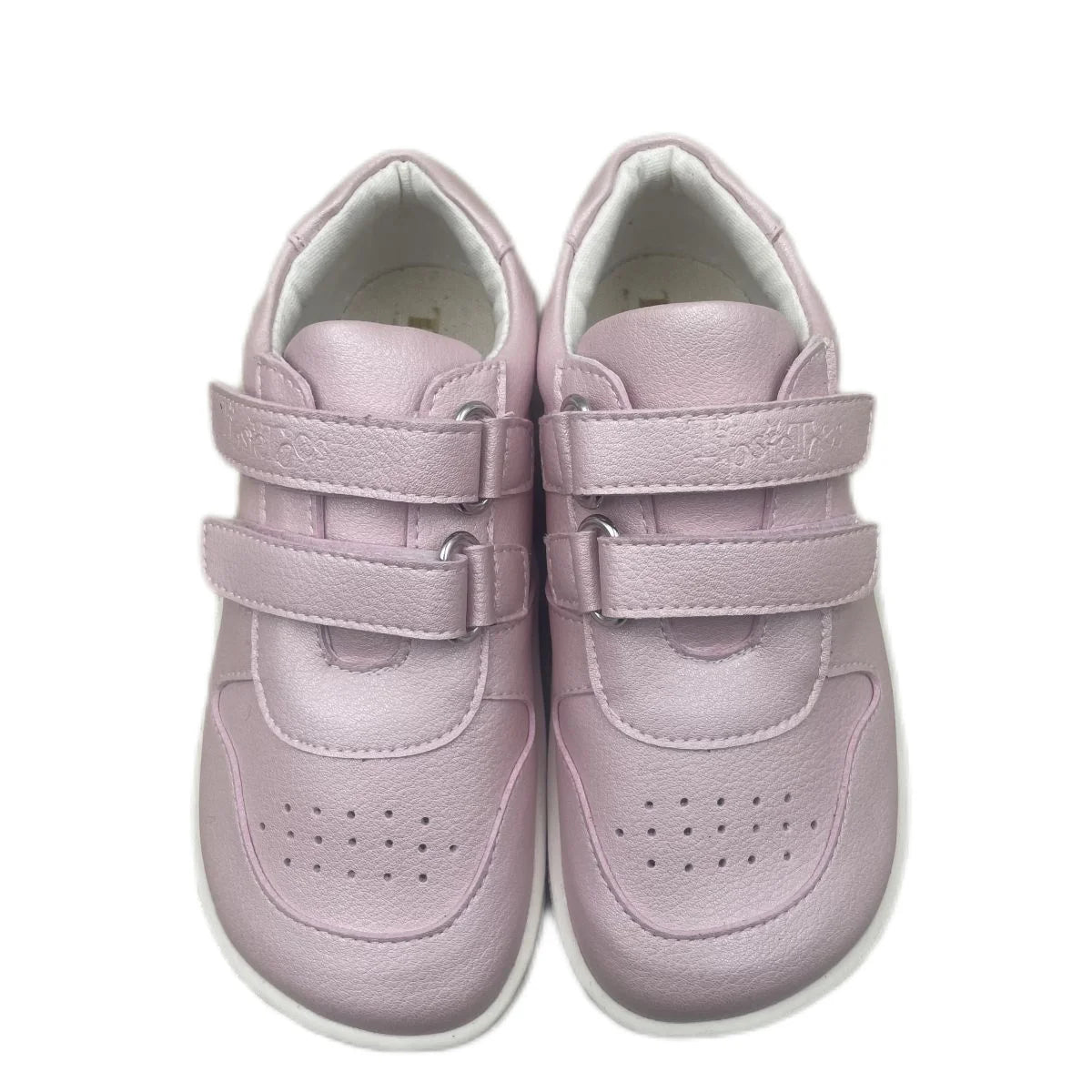 Kids Light Weight Leather Solid Color Shoes