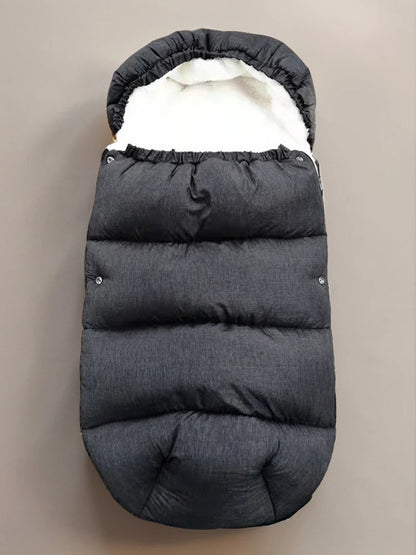 Warm, Plush-lined Lined Baby stroller Foot Covers childrensterritory