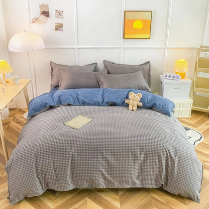 3/4-piece Cartoon Floral Print Soft Bedding Set For Home childrensterritory