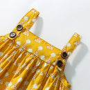 Kids Girls Cartoon Giraffe Design Summer Dress childrensterritory