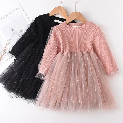 Little Girls Long Sleeve Weddings Dresses childrensterritory