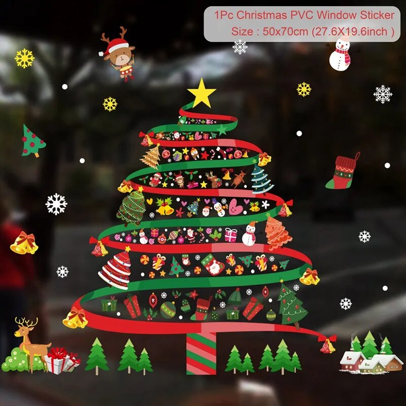 Kids Room Wall Decals for Christmas and New Year Decor childrensterritory