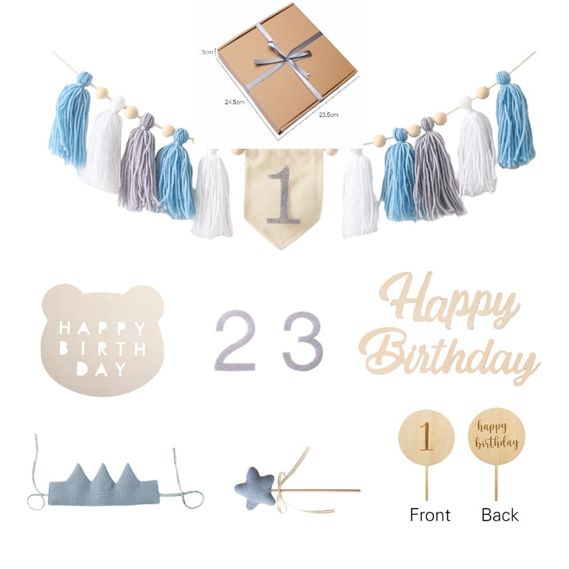 Handmade Baby Shower or Birthday Party Decoration Supplies childrensterritory