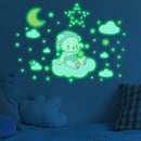 Glow-in-the-Dark Cartoon Design Luminous Wall Stickers childrensterritory