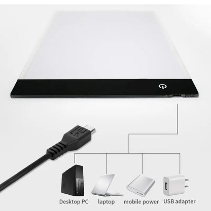 A4 Level Dimmable Led Drawing Pad Creative Gifts For Children childrensterritory