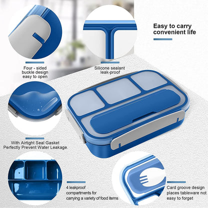 Kids Lightweight and Durable Bento Lunch Box childrensterritory