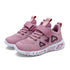 Kids Girls Cute Heart Design Light Mesh Summer Sneakers childrensterritory