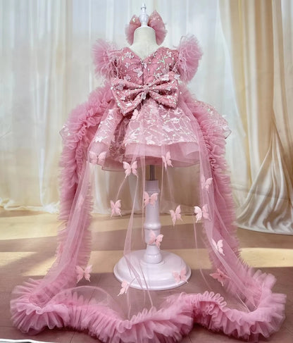 Gorgeous Lace Tulle Girls Special Occasions Luxury Dresses childrensterritory