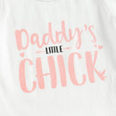 Baby Girls Cartoon Letter Print Easter Outfit Set childrensterritory