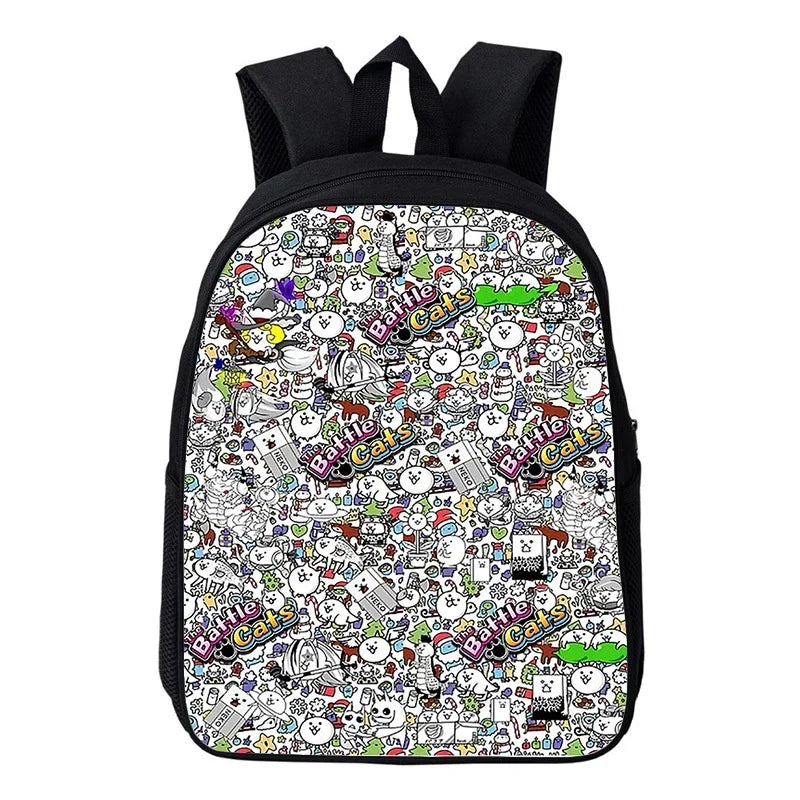 Kids Cartoon Print Stylish School Bags