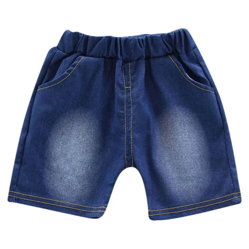 Toddler Boys 2Pcs T-shirts+stripe Short Clothing Sets