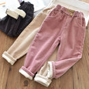 Thick Fleece Padded Trousers for Kids Girls/Boys childrensterritory
