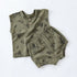 Baby Girl Printed 2pcs Top and Shorts Outfit Set for Summer childrensterritory