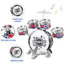 Kids Musical Instruments Toy- Mini Jazz Drum Set with Stool