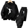 Kids’ Long-Sleeve Casual Winter Tracksuits with Sporty Design childrensterritory