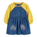 Girls' Full-Sleeve Printed Dresses For Summer childrensterritory