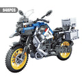 City Motorcycle Building Blocks Toy Set For Kids