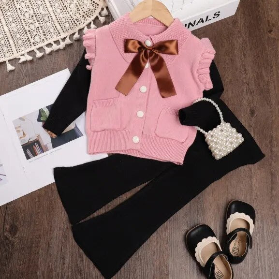 Kids Girls Winter Style Elegant Princess Clothing Sets childrensterritory