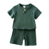 Short-Sleeved Casual Summer Outfits For Boys childrensterritory