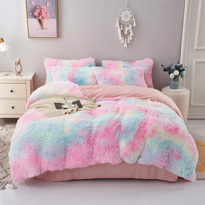 Three-piece Set of Cozy Bedding for Single and Double Beds childrensterritory