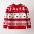 Cartoon Deer Design Knitted Christmas Sweaters For Kids childrensterritory