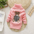 Kids' Full Sleeves Christmas Print Warm Sweater childrensterritory