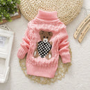 Kids' Full Sleeves Christmas Print Warm Sweater childrensterritory