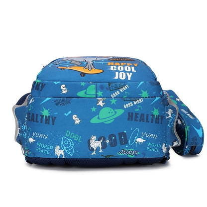 Unicorn and Dinosaur Design Kids 3 Piece Set of School Bags childrensterritory