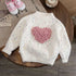 Warm Love Knitting Little Girls Sweater childrensterritory