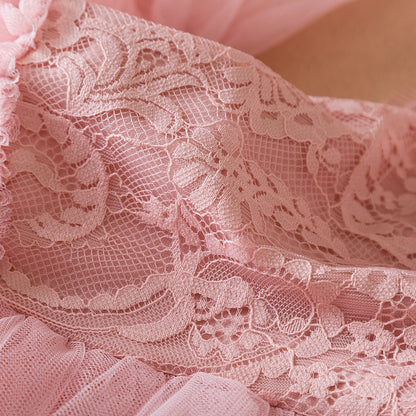 Baby Girl Ruffle Lace Tutu Princess Dress for Wedding and Birthday childrensterritory