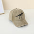 School Boys Embroidered Dinosaur Adjustable Caps childrensterritory
