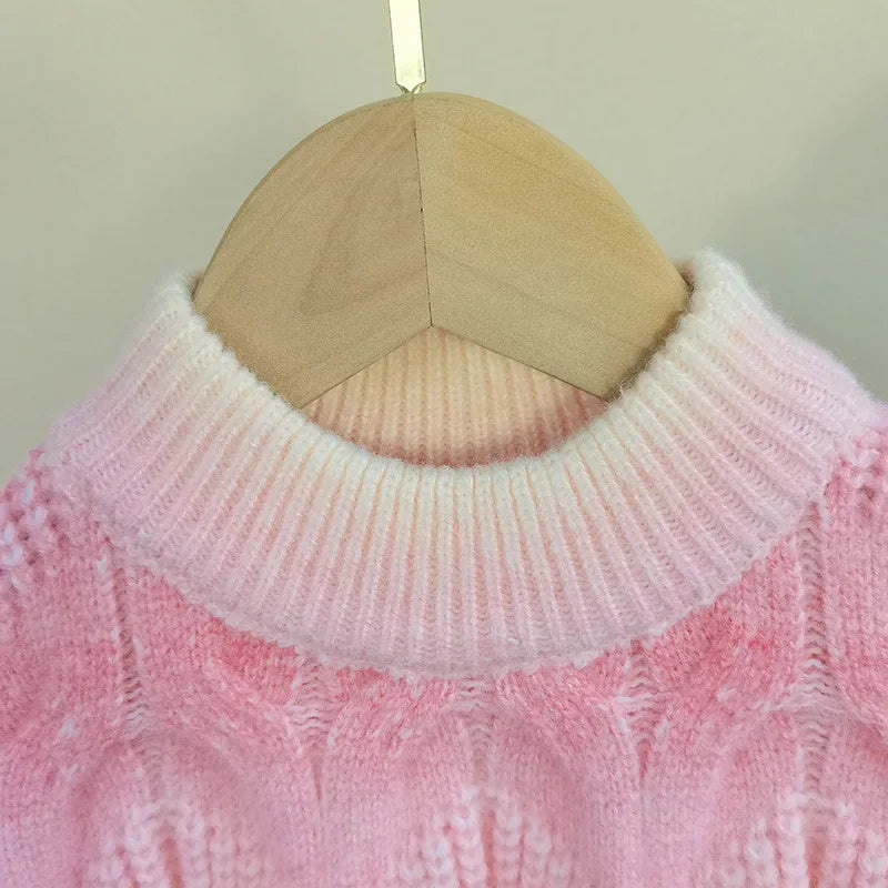 Kids’ Long-Sleeve Casual Soft & Warm Sweater