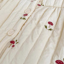 Girls’ Embroidery Collar Design Warm Cute Dresses