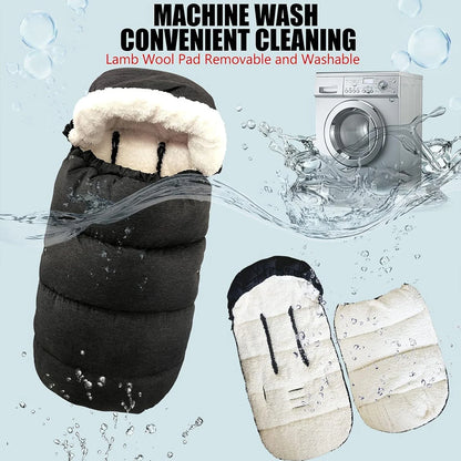 Warm, Plush-lined Lined Baby stroller Foot Covers childrensterritory