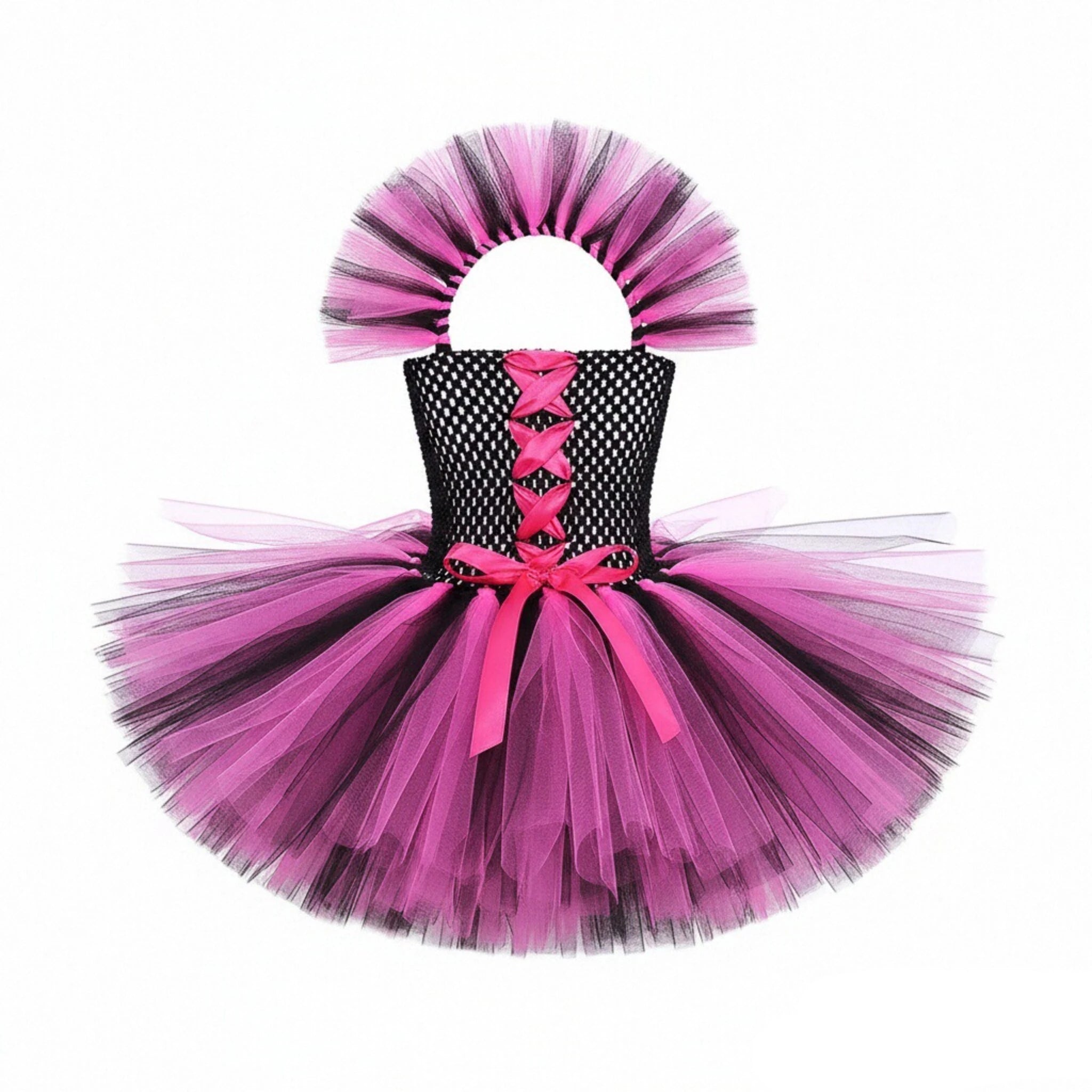 Kids Girls Carnival Vestidos Clothing Set Bag Hat for Halloween