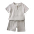Short-Sleeved Casual Summer Outfits For Boys childrensterritory