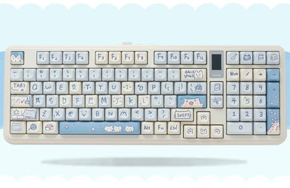 Wireless Customized Cute Cartoon Mechanical Keyboard childrensterritory