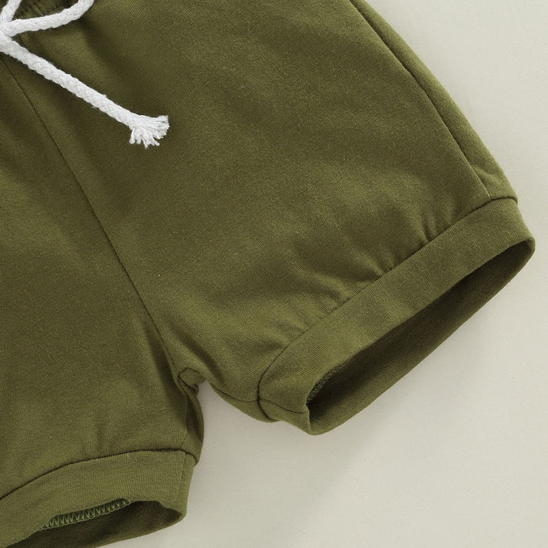 Baby Boys Short Sleeve Tops and Shorts Set for Summer childrensterritory