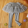 Kids Girls Two in One Mesh SKirt with Leggings childrensterritory
