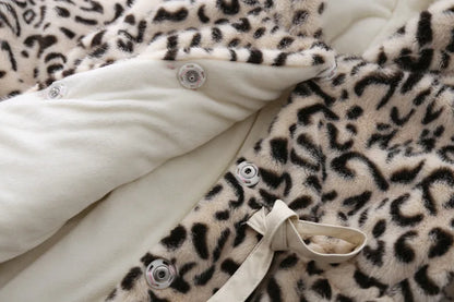 Girls’ Long-Sleeve Stylish Fur Winter Coat childrensterritory