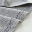 Kids Boys Cartoon Vehicles Print Grey Summer T-shirt childrensterritory