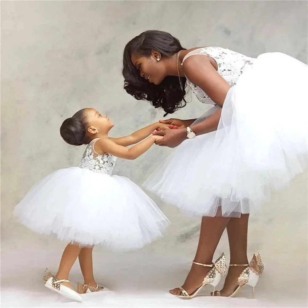 Mother And Daughter Matching Tutu Party Dresses childrensterritory